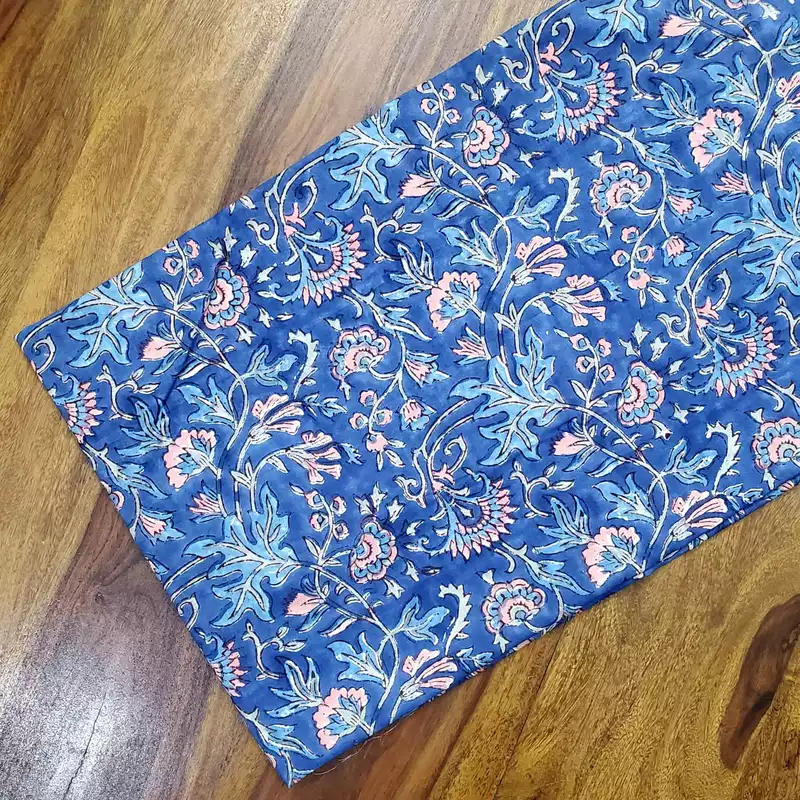 Sanganeri Handblock Cotton Fabric #43