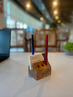 WKI-01 Card Holder & Pen Stand
