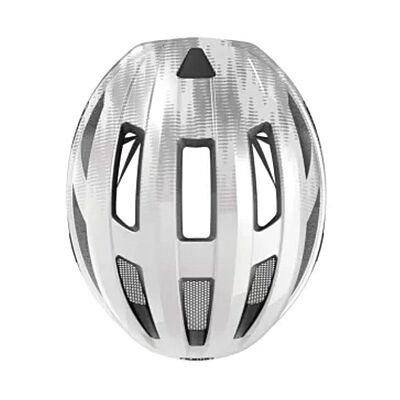 Abus Macator Helmet -Gleam Silver-Size-L (58-62) Abus Macator Helmet -Gleam Silver-Size-L (58-62)