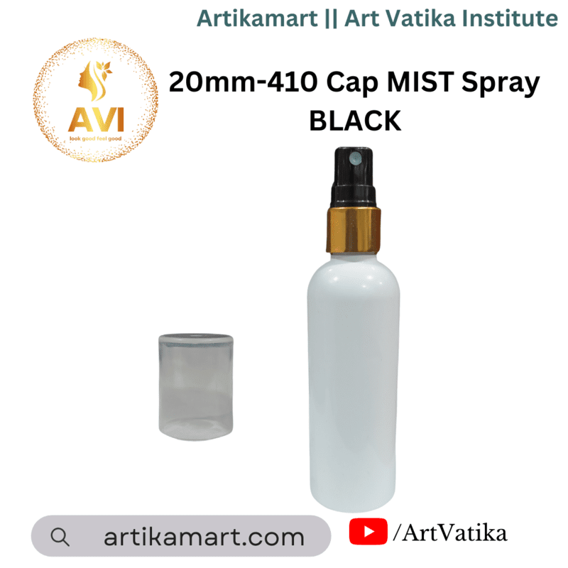 20mm-410 Cap MIST Spray Black-GOLDEN