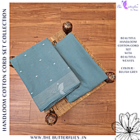 HANDLOOM COTTON CORD SET MAHCCOT23955 HANDLOOM COTTON CORD SET MAHCCOT23955