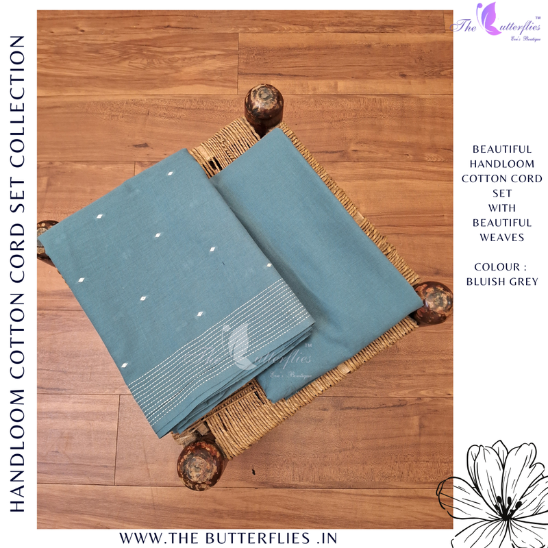 HANDLOOM COTTON CORD SET MAHCCOT23955 HANDLOOM COTTON CORD SET MAHCCOT23955