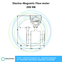 200NB Electromagnetic Flow Meter