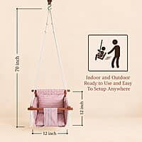 Baby Hanging Cotton Swing - Busy Bee Baby Hanging Cotton Swing - Busy Bee