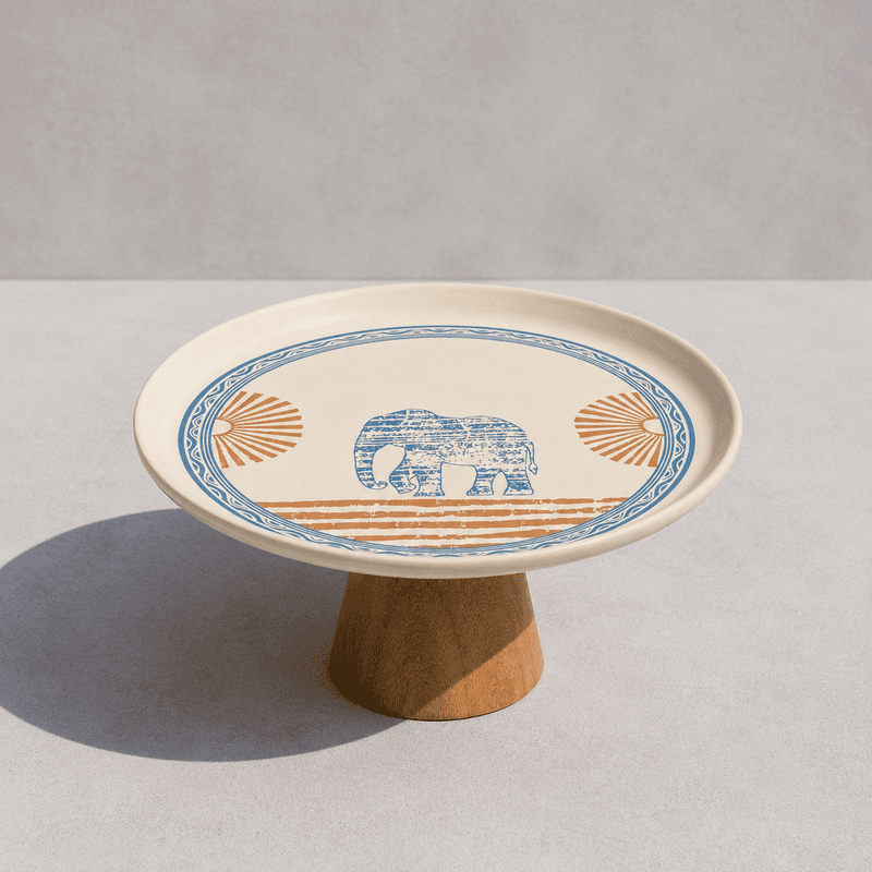 ELEPHANT BEIGE GRAZE STAND