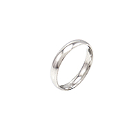 Sterling Silver Plain Ring, Mothiram(10.0)