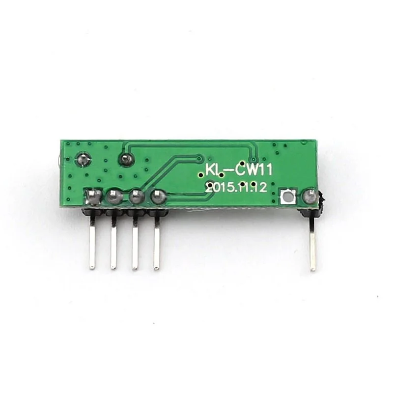 IR and RF Transmitters and Receivers
433MHz RF Receiver Module Kl-Cw11