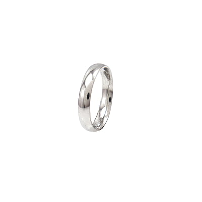 Sterling Silver Plain Ring, Mothiram(10.0) Sterling Silver Plain Ring, Mothiram(10.0)