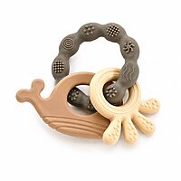 Tiny Tots Multi-Textured Silicone Sensory Teether