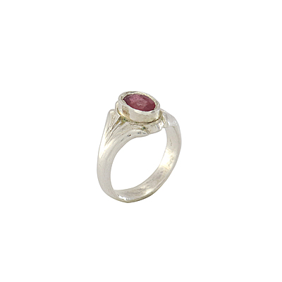 sterling silver ruby ring | Certificated Red Gemstone sterling silver ruby ring | Certificated Red Gemstone