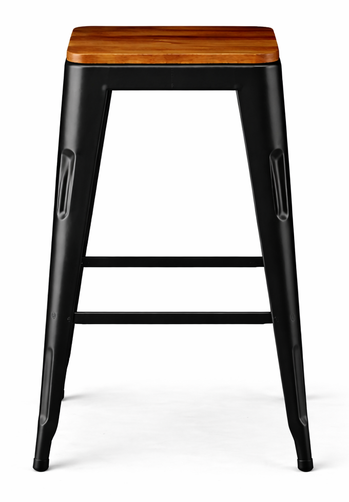 Marcel Stool Wooden Seat