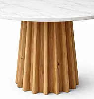 Larissa Premium Marble Top Dining Table