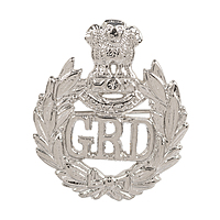 BRASS CAP BADGE