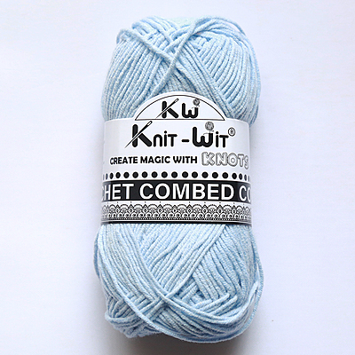 Crochet Combed Cotton Yarn 44