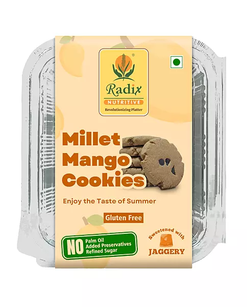 Millet Mango Cookies - 200 g | Gluten Free