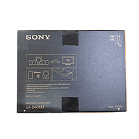 Sony SA-D40M2 Multimedia Speaker System – 4.1 Channel Home Audio