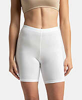 Jockey High Coverage Super Combed Cotton Elastane Stretch Shorties With Concealed Waistband 1529
