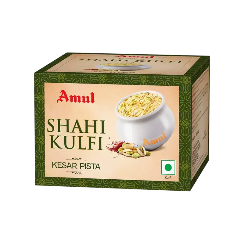 AMUL CUPS KESAR PISTA SHAHI KULFI 100ML