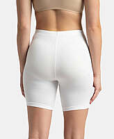 Jockey High Coverage Super Combed Cotton Elastane Stretch Shorties With Concealed Waistband 1529