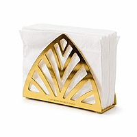 NAPKIN STAND GOLD