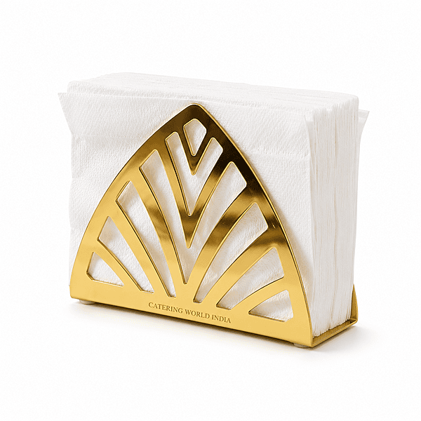 NAPKIN STAND GOLD