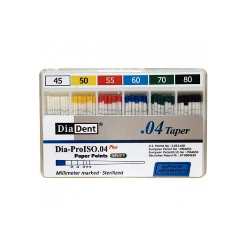 Diadent Paper Point Special Tapered 4% Endodontic Paper Points