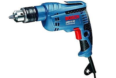Bosch GBM 13 RE Heavy Duty Corded Electric Rotary Drill, 600W, 13 mm, 20 Nm, 1.7 kg, Speed Selection, Forward/Reverse Rotation, Soft Grip, For Wood & Metal + Handle, Depth Gauge, 1 Year Warranty Bosch GBM 13 RE Heavy Duty Corded Electric Rotary Drill, 600W, 13 mm, 20 Nm, 1.7 kg, Speed Selection, Forward/Reverse Rotation, Soft Grip, For Wood & Metal + Handle, Depth Gauge, 1 Year Warranty
