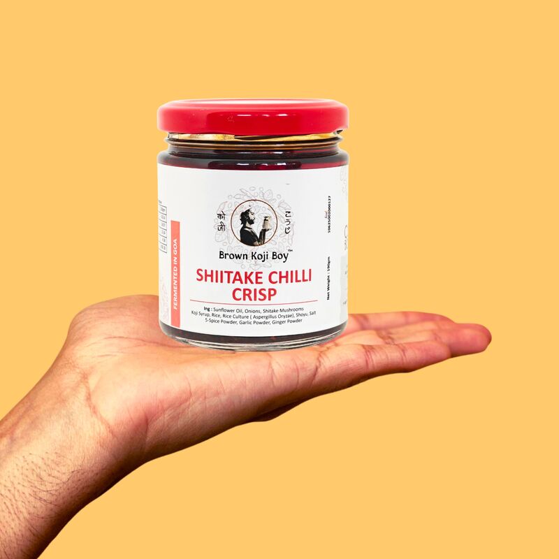 Shiitake Chilli Crisp – Earthy, Savory 200 Gms