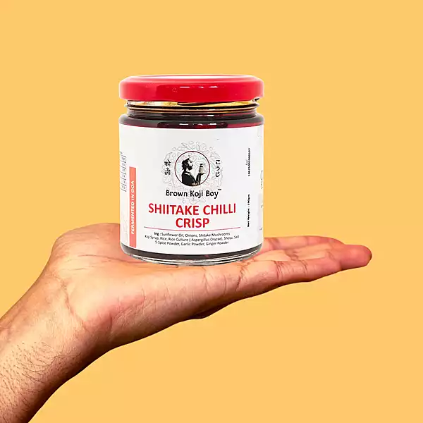Shiitake Chilli Crisp – Earthy, Savory 200 Gms