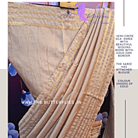 SEMI CREPE SILK SAREE DVFSCRE22876