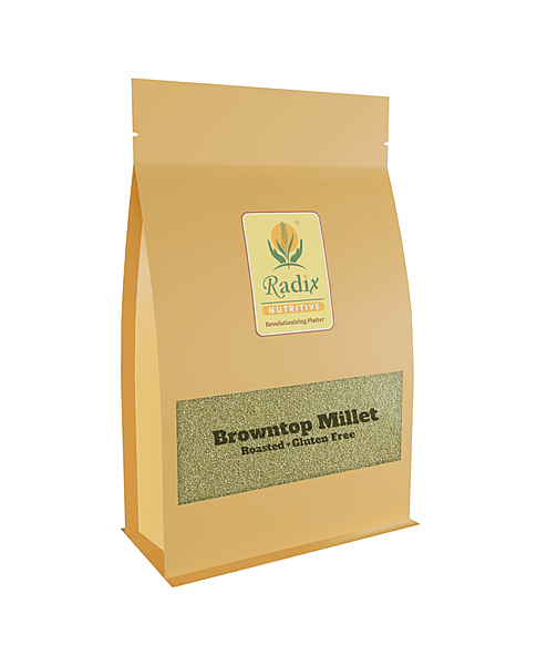 Browntop Millet | Unpolished and Roasted