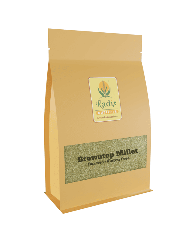 Browntop Millet | Unpolished and Roasted