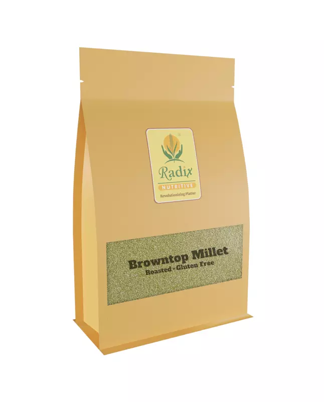 Browntop Millet | Unpolished and Roasted