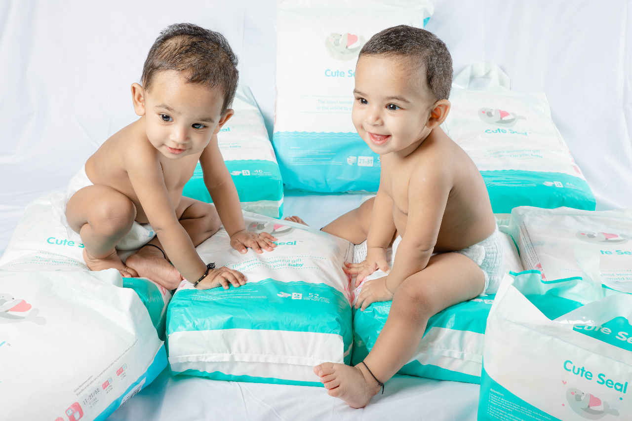 Cuteseal Medium Pant - 6 to 11 Kg - 56pcs