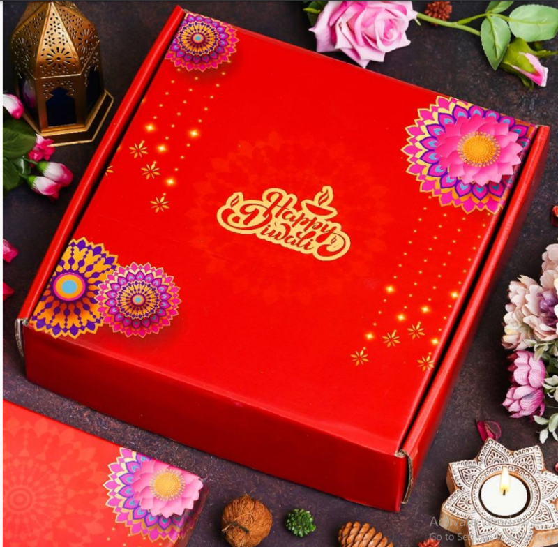 Diwali Combo - 1 Copper bottle, 2 Copper Mugs, 2 Metal Candle , 1 Dryfruit Jar