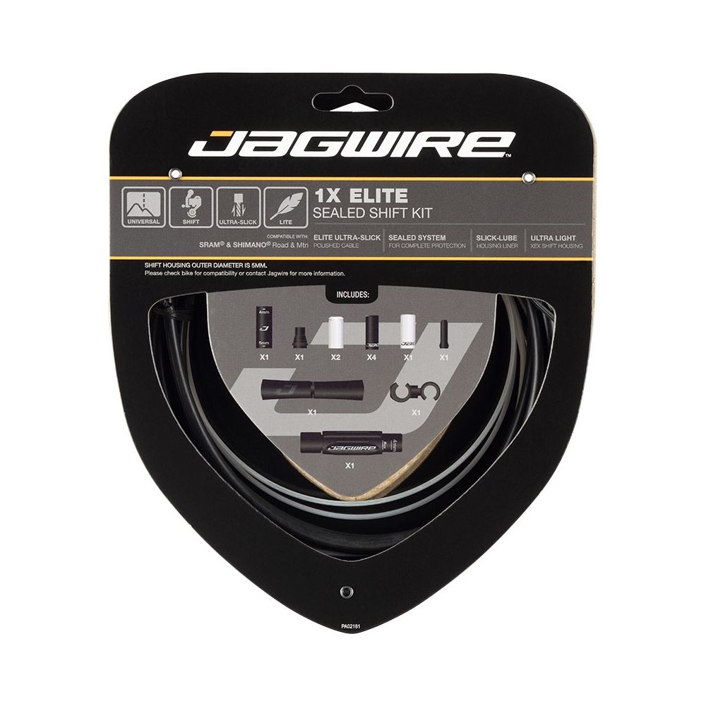 Jagwire Shift KIt Elite Sealed Stealth Black (SCK020)