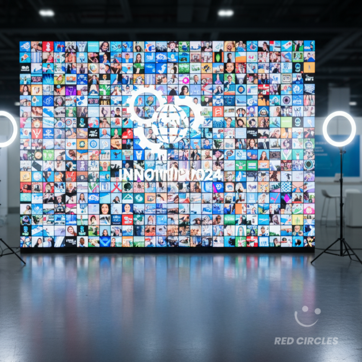 QR Selfie - Mosaic Wall