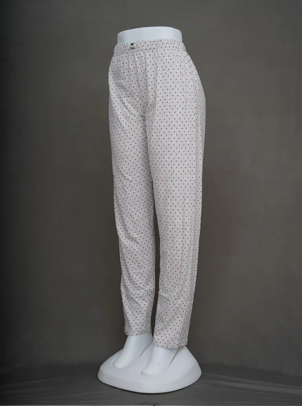 Women Polka Dot Printed Night Pants