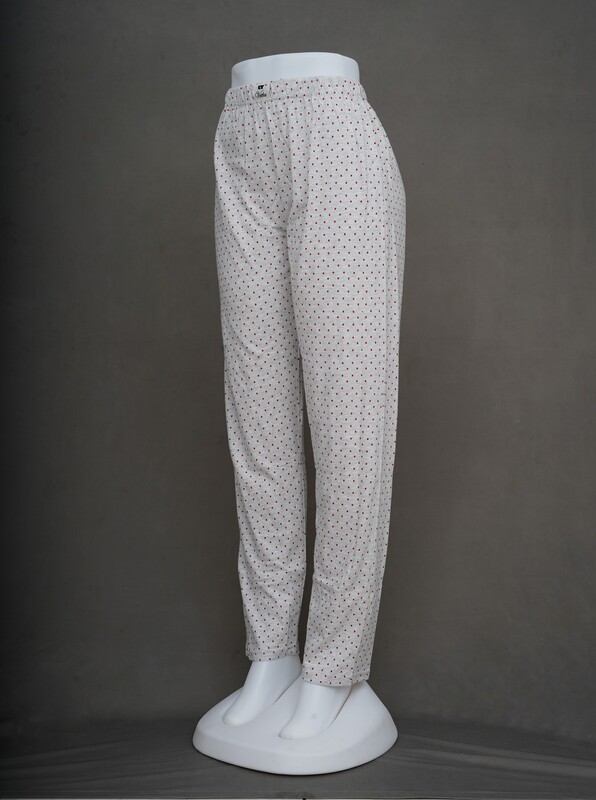 Women Polka Dot Printed Night Pants
