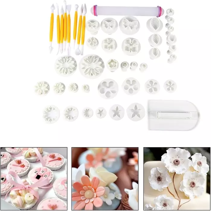 46 Pcs Fondant Set