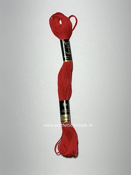 Anchor stranded cotton Shade no. 00046 Anchor stranded cotton Shade no. 00046