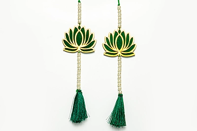 Lotus hanging - Green