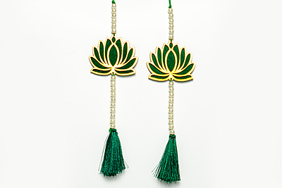 Lotus hanging - Green
