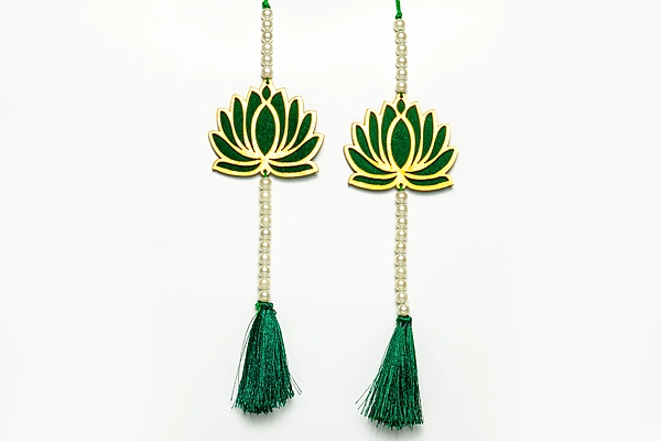Lotus hanging - Green