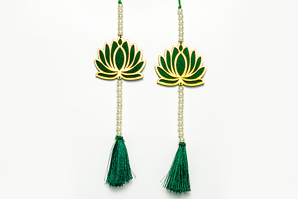 Lotus hanging - Green