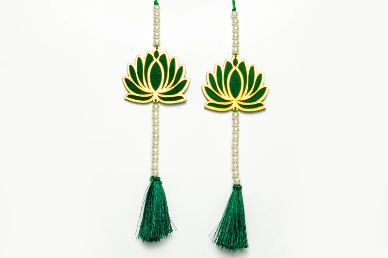 Lotus hanging - Green