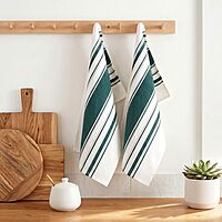Striped Kitchen Towel Set of 2