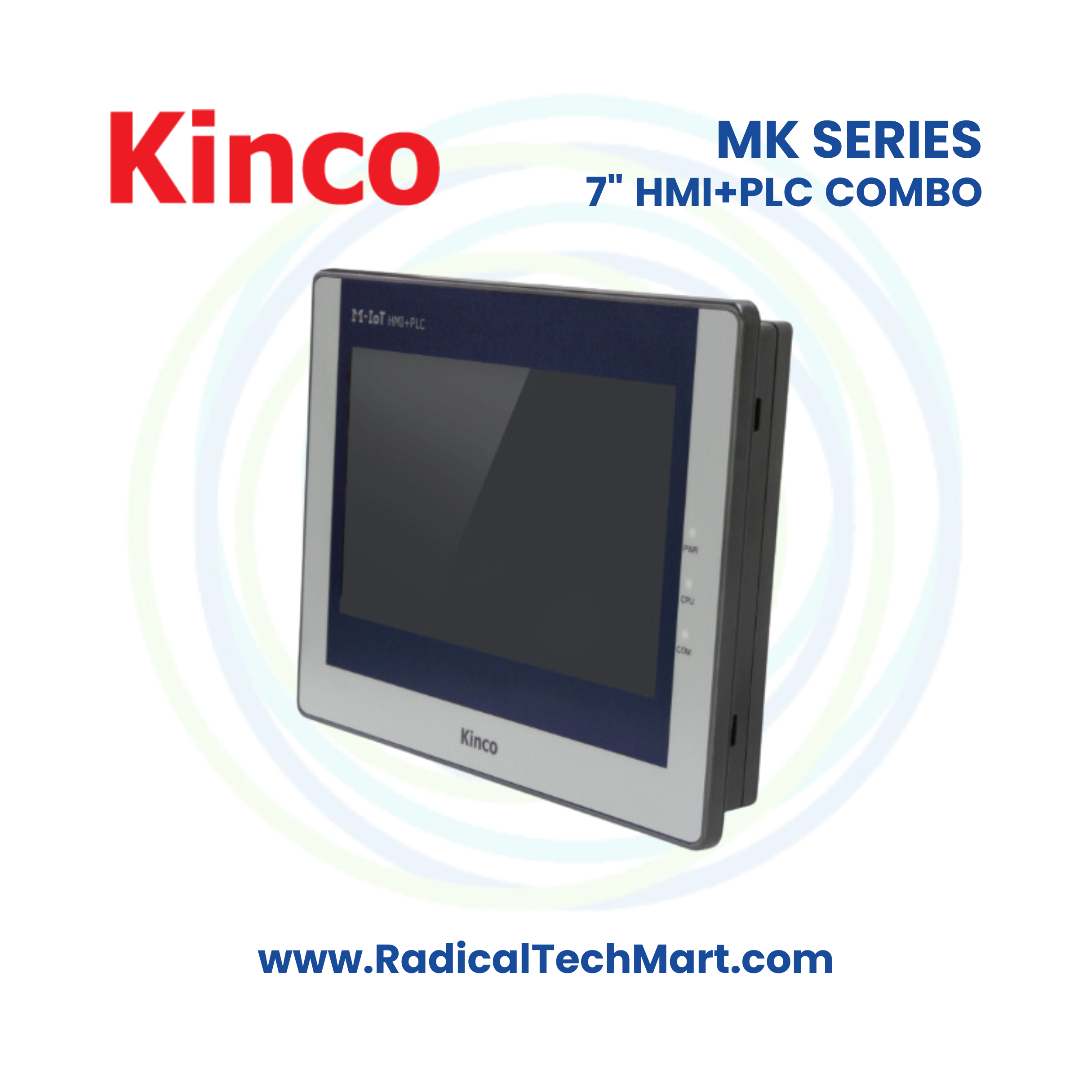MK Series 7" HMI+PLC Combo