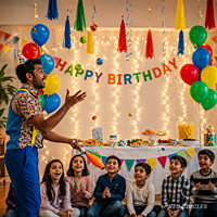 JUGGLING ARTIST FOR KIDS PAETY