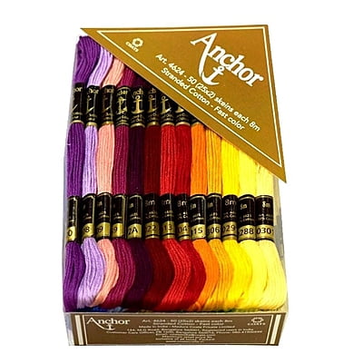 Anchor stranded cotton skeins - assorted (ART.4624 -01111)